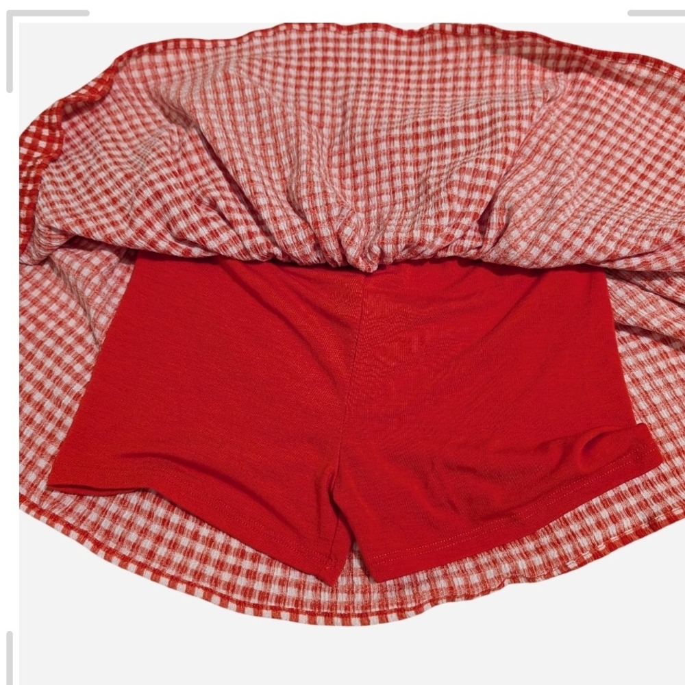 Hello Kitty Red Checkered Skirt - Picture 6 of 9